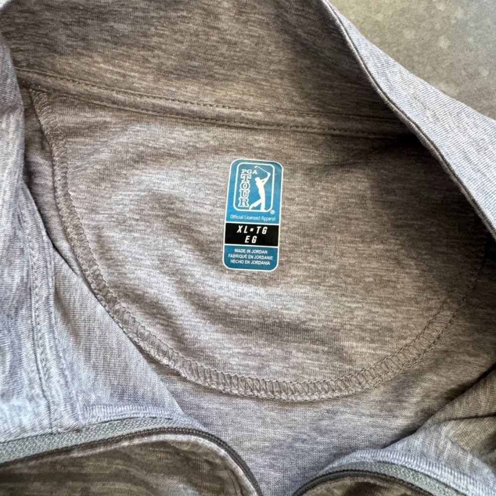 PGA Tour Sport Quarter Zip Pullover - Picture 4 of 9